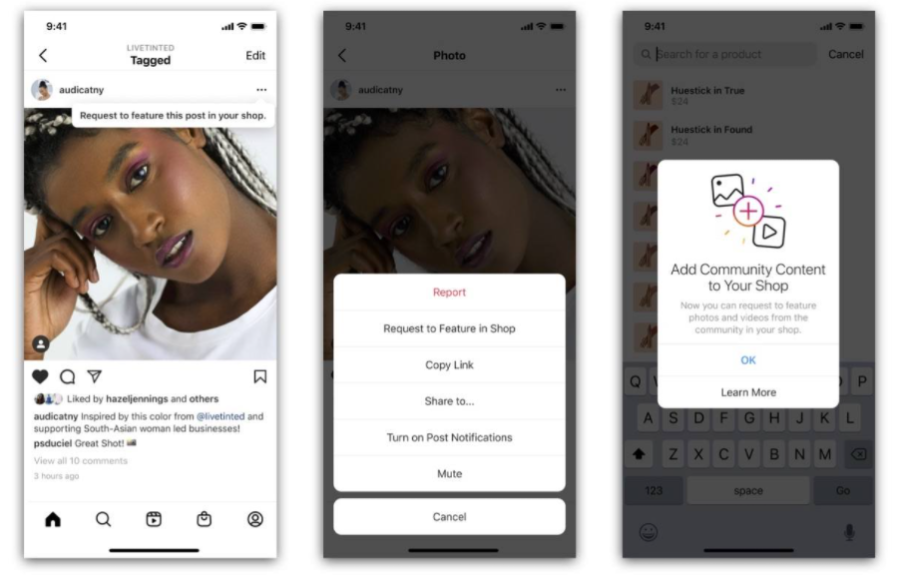 Instagram adds Community Content feature for businesses